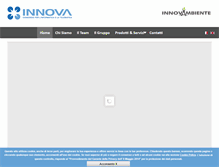 Tablet Screenshot of consorzio-innova.com